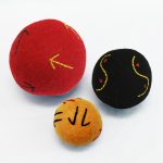Aboriginal Felt Balls (Symbols)