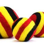 Aboriginal Felt Balls (Solid Lines)