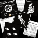 Books For Bubup: Our Bush Animals – Black & White