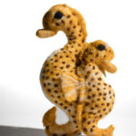 Father and Baby Seahorse-Yellow