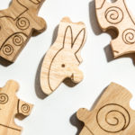Wooden Kangaroo Puzzle