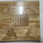 Dolphin & Turtle Insert Puzzle-Natural Wood