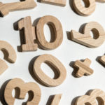 Wooden 1-10 Numbers( including +, _ , =)
