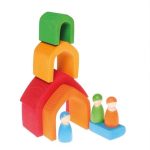Rainbow Stacking House